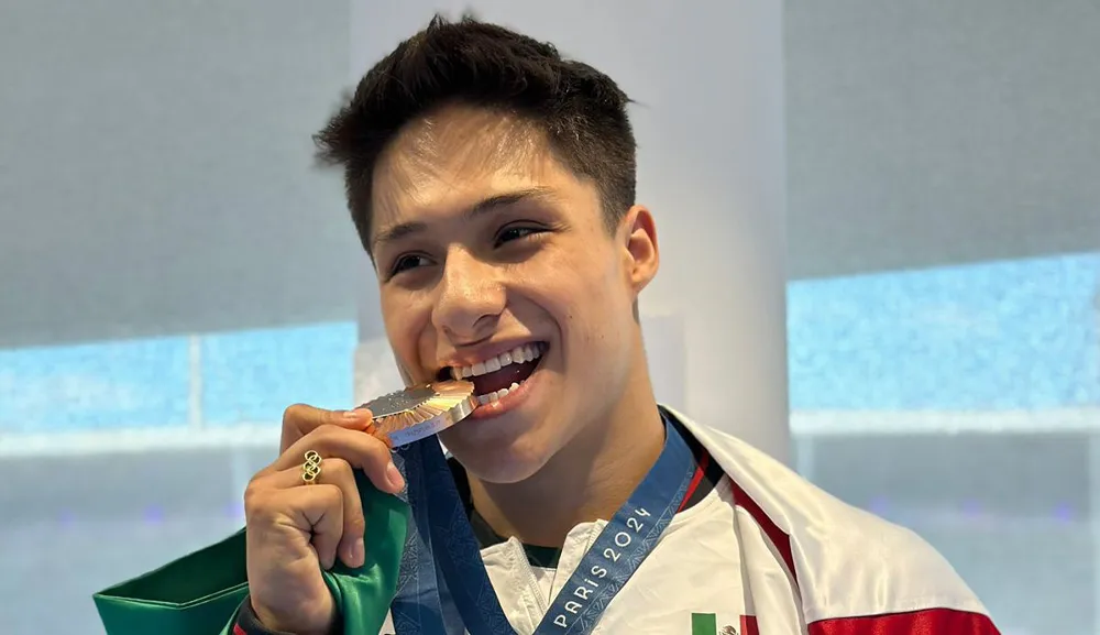 Bronce para México: Osmar Olvera gana segunda medalla en los Juegos de París 2024